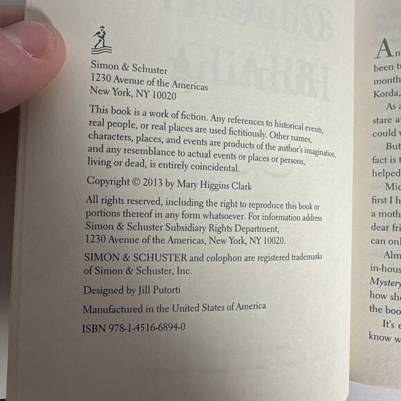 Daddy's Gone A Hunting - 1451668945, Hardcover - Mary Higgins Clark - Picture 9 of 9